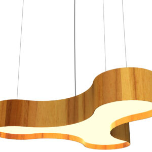 Trefoil Organic Pendant