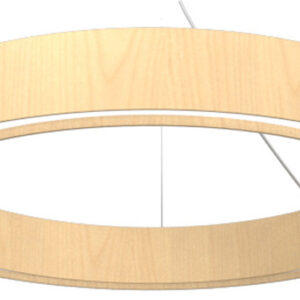 Cylindrical Slim Ring Pendant