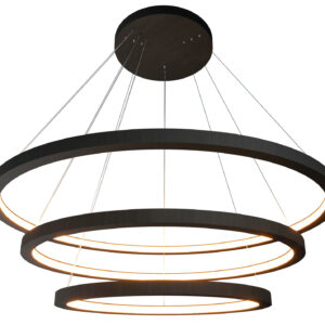 Cylindrical Frame Tiered Pendant