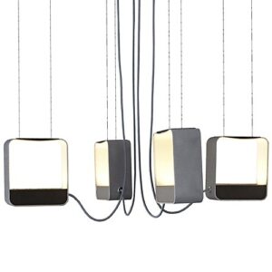 Eau De Lumiere Square LED Chandelier