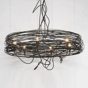 Spiral Nest Chandelier