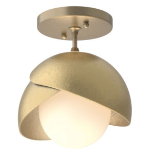 Brooklyn Double Shade Semi Flush Light