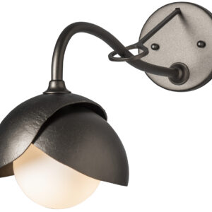 Brooklyn Double Shade Long Arm Wall Sconce