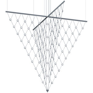 Constellation Galaxy Matrix Arrow Pendant