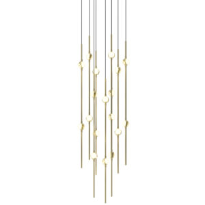 Constellation Aries 18-Light Round Chandelier