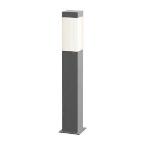 Square Column Outdoor Bollard - Floor Model