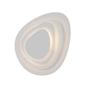 Abstract 4 Panel Wall Light