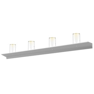 Votives Laser-Etched Crystal Wall Bar - Floor Model