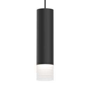ALC Pendant with Etched Ribbon Glass