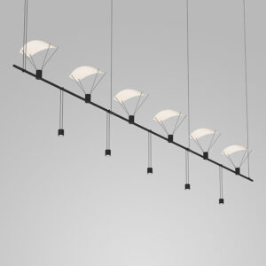 Suspenders Linear Pendant w/Parachutes and Suspend Cylinders