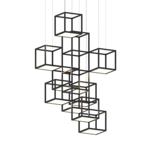 Cubix Multi-Light Vertical Pendant