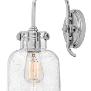 Cylinder Glass Single Light Sconce