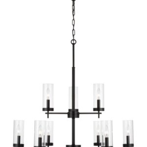 Zire Nine Light Chandelier