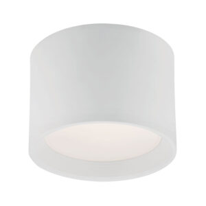 BENTON,1LT LED FLUSH,SML,WHITE