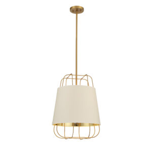 Tura, 3LT Pendant, White