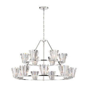 RICCA,15LT CHANDELIER,CHR