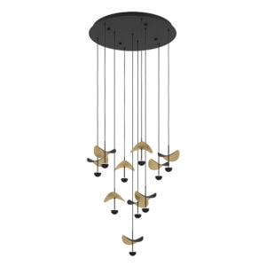 10L Round LED Pendant Light / Luminaire suspendu DEL rond 10L