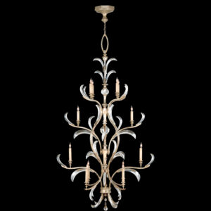 Beveled Arcs 48"W Round Chandelier