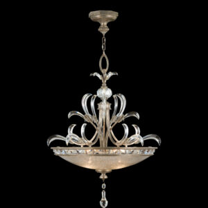 Beveled Arcs 32"W Round Pendant