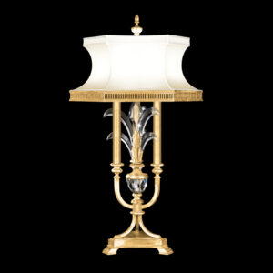 Beveled Arcs 37"H Table Lamp