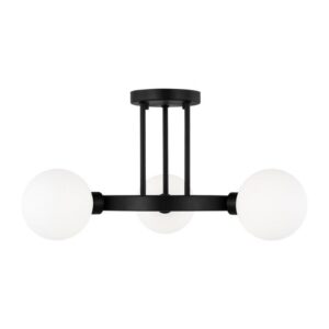 Clybourn Three Light Semi-Flush Mount