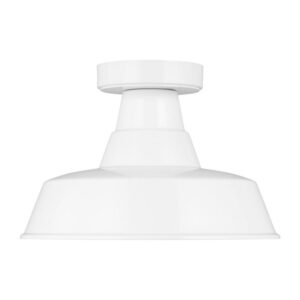 Barn Light One Light Outdoor Flush Mount