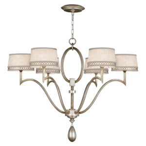 Allegretto 39"W Round Chandelier