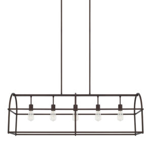 Five Light Island Pendant