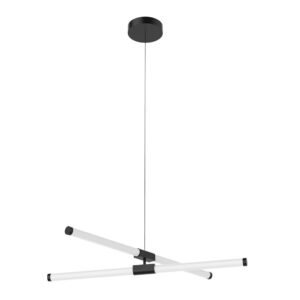 Akari 37-in Black LED Chandeliers
