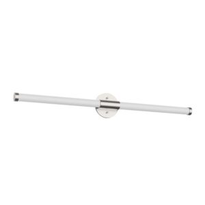 Akari 36-in Brushed Nickel LED Vanity