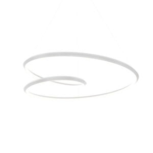 Ampersand 39-in White LED Pendant
