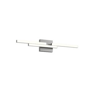 Anello Minor 27-in Brushed Nickel LED Vanity