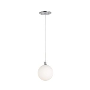 Bolla 5-in Opal Glass LED Pendant