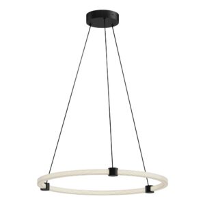 Bruni 24-in Black LED Pendant