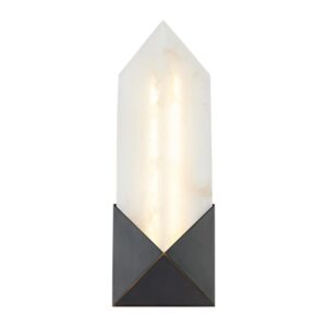 Caesar 12-in Urban Bronze/Alabaster LED Wall/Vanity