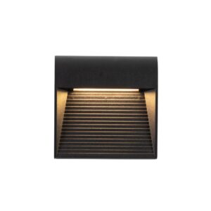 Casa 5-in Black LED Exterior Wall Sconce