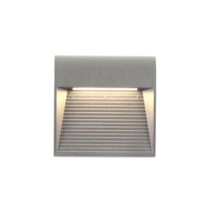 Casa 5-in Grey LED Exterior Wall Sconce
