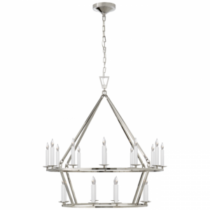 Darlana Medium Two-Tier Chandelier