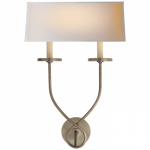 Symmetric Twist Double Sconce