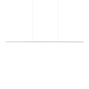 Chute 47-in White LED Linear Pendant