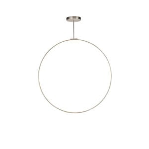 Cirque 48-in Brushed Nickel LED Pendant