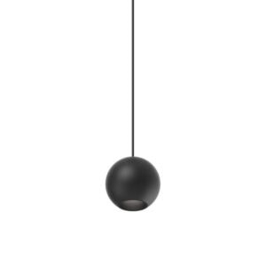 Exo 2-in Black LED Pendant