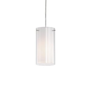 Firenze 4-in White 1 Light Pendant