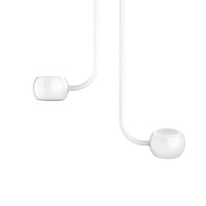 Flux Gloss White LED Multi Pendant