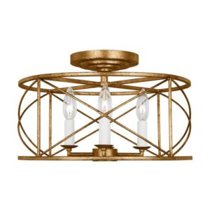 Beatrix Medium Semi-Flush Mount