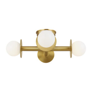 Nodes Semi-Flush Mount