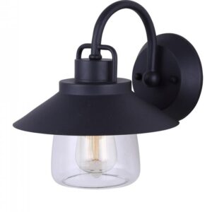 Colorado 1 Light Outdoor Lantern, Black Finish