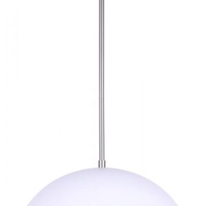 Sadie 1 Light Pendant, Nickel Finish