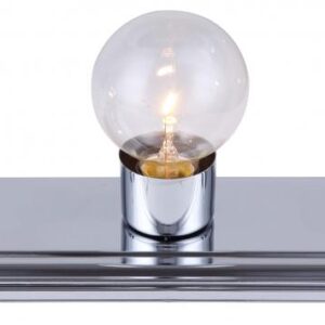 Vanity, IVLBS13 CH, 3 Light Bathroom Strip, 60W Type G, 18 IN W x 4 3/8 IN H