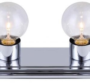 Vanity, IVLBS14 CH, 4 Light Bathroom Strip, 60W Type G, 24 IN W x 4 3/8 IN H